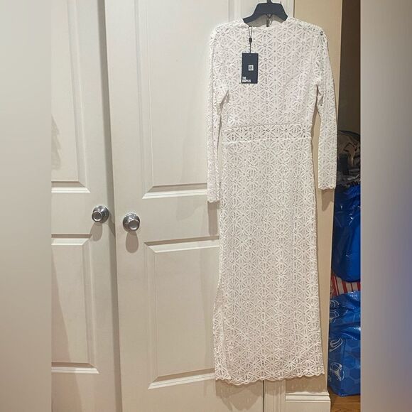 The Kooples White Long Sleeve Dress - Picture 7 of 15